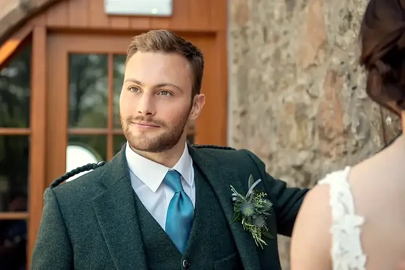 Wedding in Mains Highlandwear Highland dress