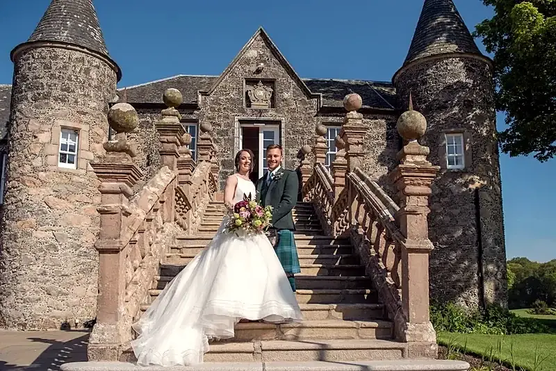Wedding in Mains Highlandwear Highland dress