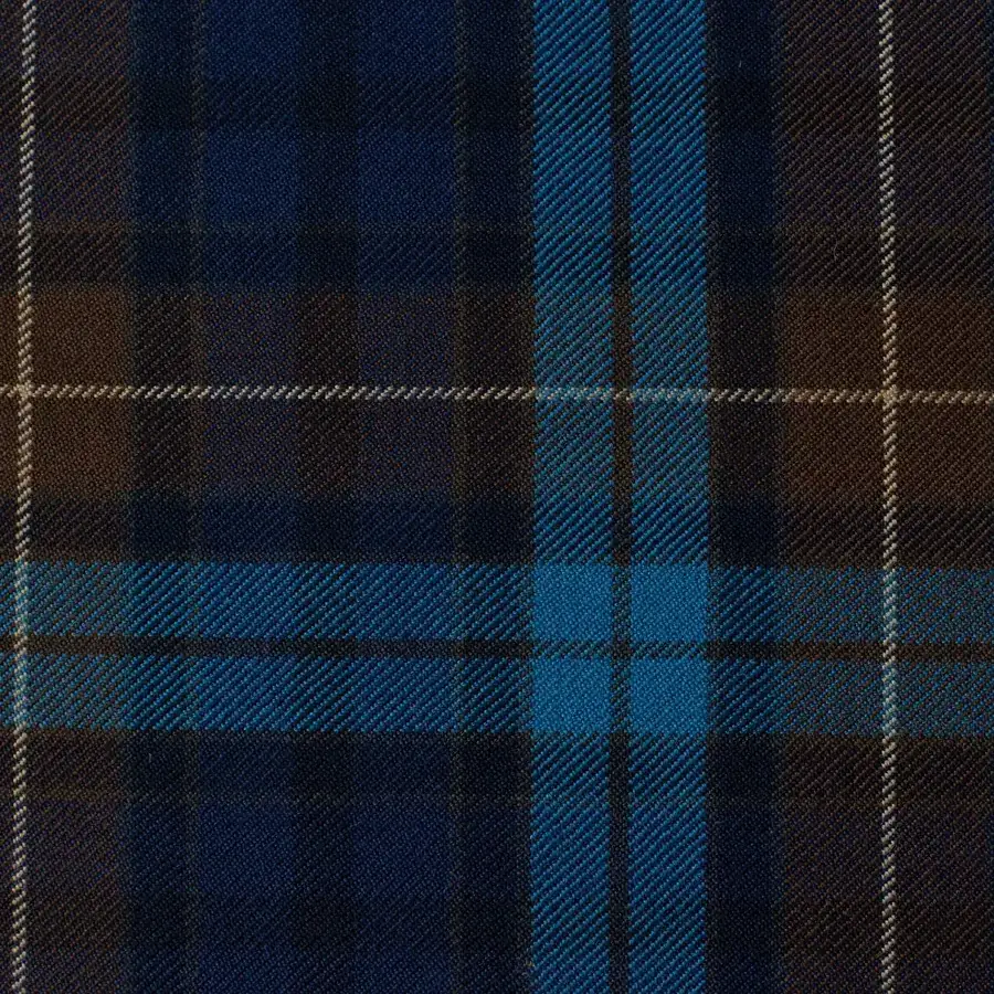 Buchanan Blue tartan